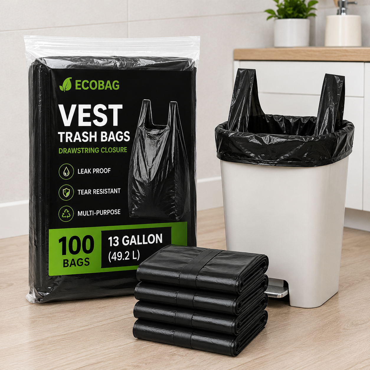 Kitchen&Bathroom Trash Bags